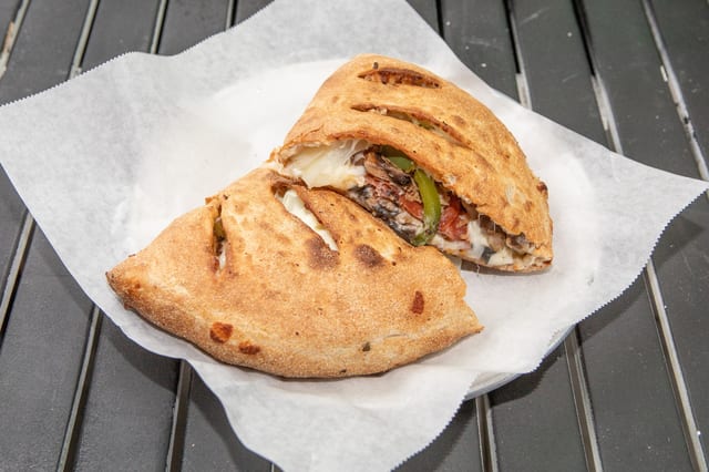 Ricotta & Mozzarella Calzone.