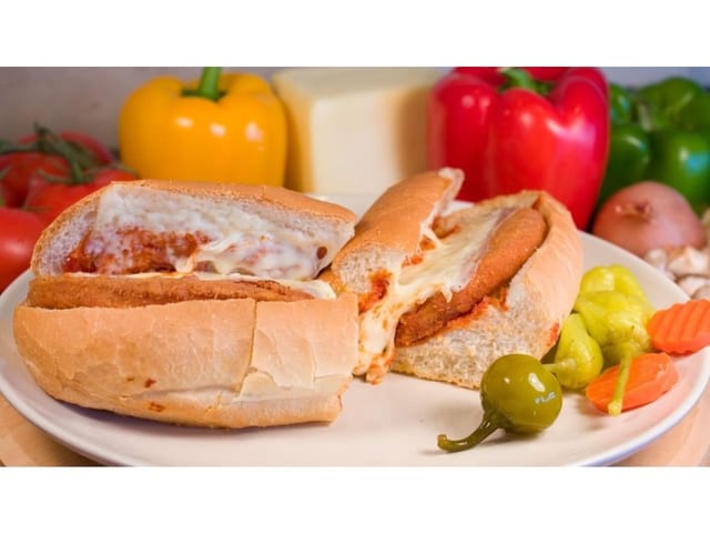 Chicken Parmigiana.