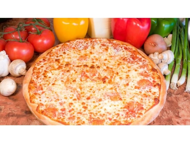 Jumbo Cheese Pizza 16” (12 Slices).