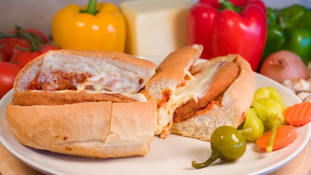 Chicken Parmigiana.